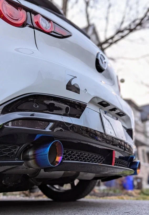 2019+ Axle/Catback Exhaust - Hatchback - LP Custom Fab — DRTuned